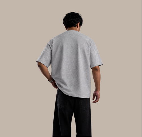 Heavyweight Oversized Graphic Tee - Equestrian Knight