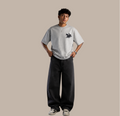 Heavyweight Oversized Graphic Tee - Equestrian Knight