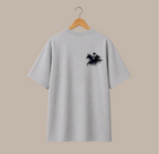 Heavyweight Oversized Graphic Tee - Equestrian Knight